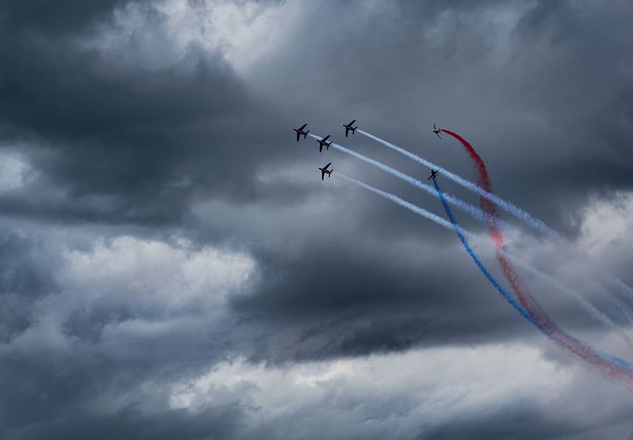 cloud, storm, sky, fog, smoke, airplane, rivolto, france, cloud - sky HD wallpaper