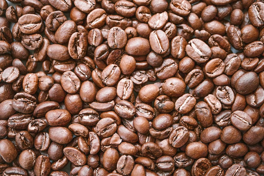 coffee beans, coffee - drink, food and drink, roasted coffee bean HD wallpaper