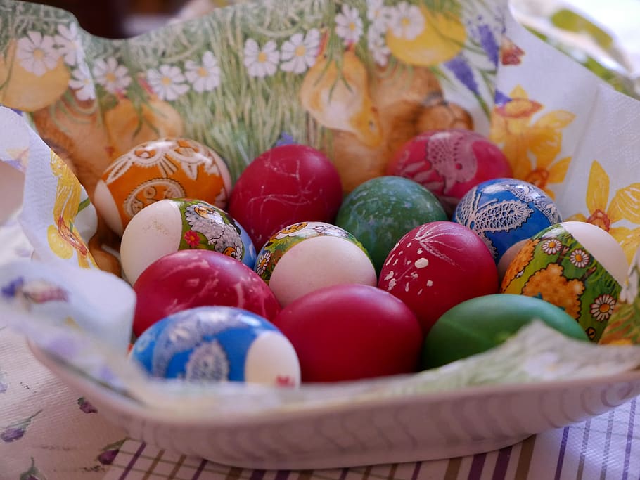 easter, eggs, decoration, home, multi colored, food, easter egg HD wallpaper