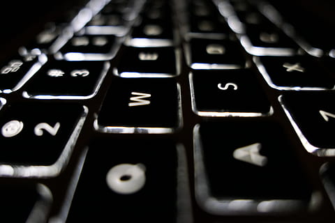 Backlit Keyboard, Business, Macro, Office, Technology, Workspace HD wallpaper