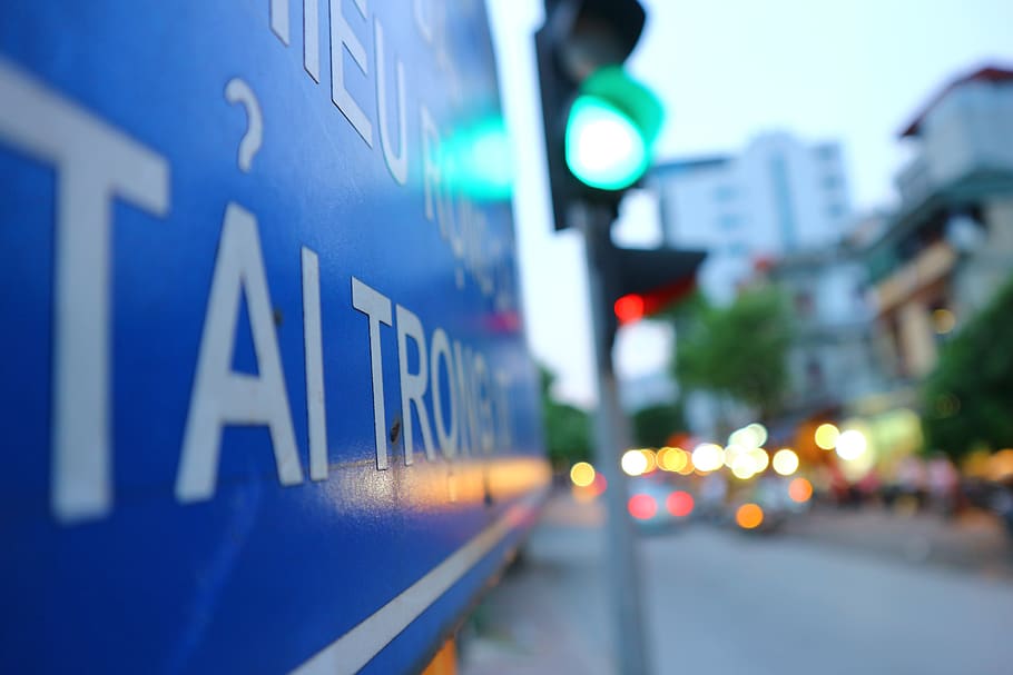 the sea, green, nice, city, architecture, sign, illuminated HD wallpaper