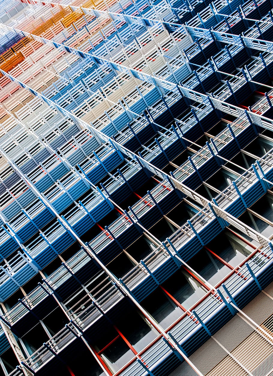 Low Angle Photography of High Rise Building, architecture, colours HD wallpaper