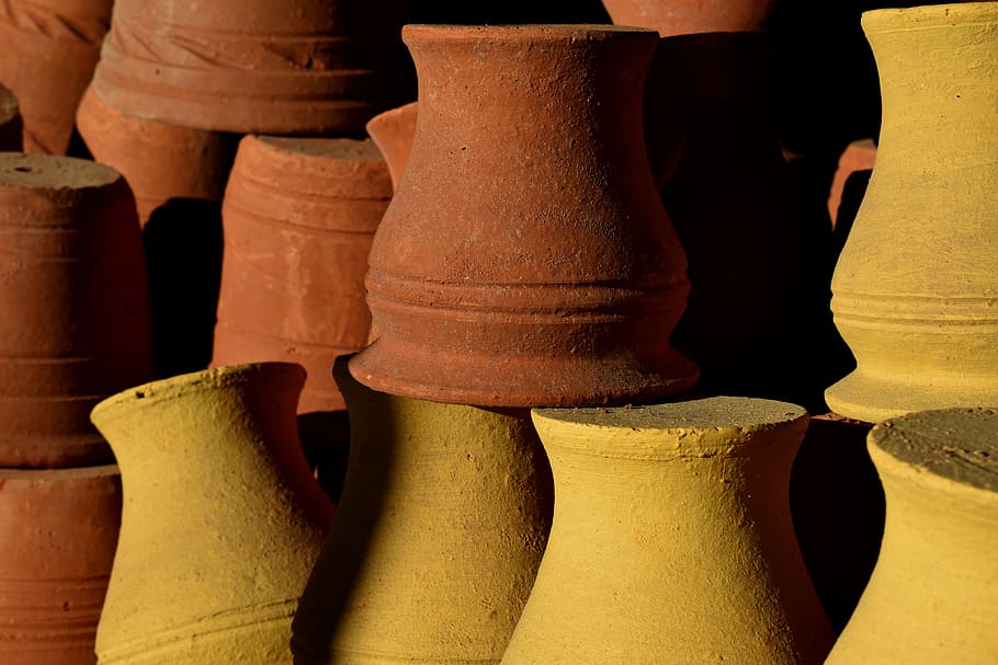 clay, mud, potter, ceramic, crafts, art, texture, craftsman HD wallpaper