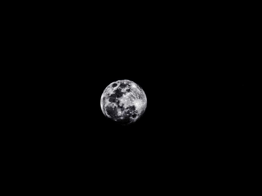 full moon, night, universe, space, outdoors, astronomy, outer space HD wallpaper