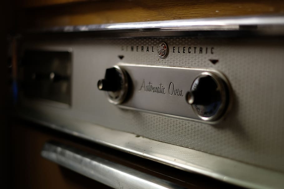 electronics, oven, stereo, vintage, retro, old, electric, appliance, HD wallpaper