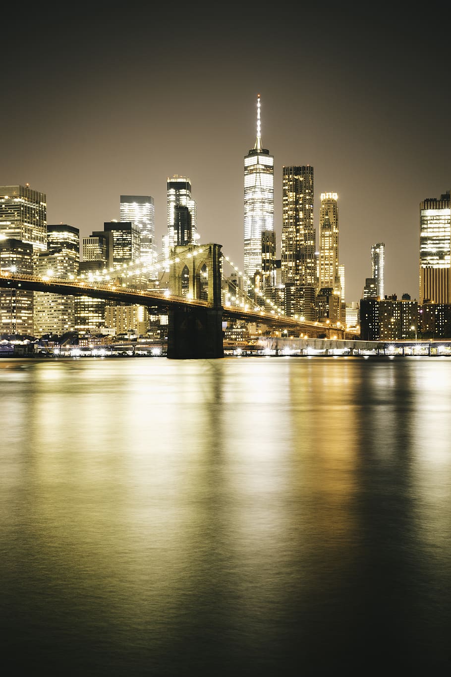 Brooklyn Bridge, building exterior, architecture, built structure HD wallpaper