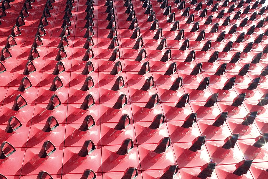 Red Surface, art, design, geometric, graphic, graphic design HD wallpaper