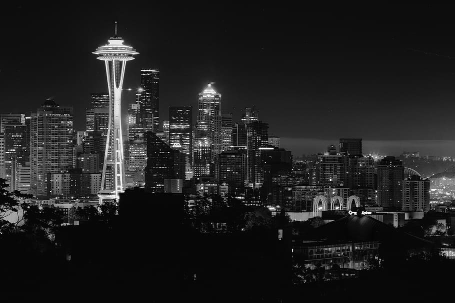 seattle usa top view Wallpaper HD City 4K Wallpapers Images and  Background  Wallpapers Den