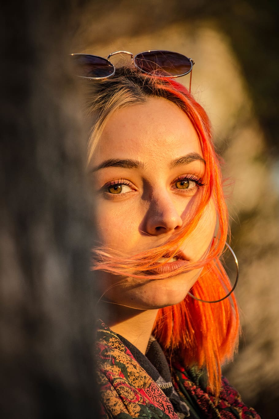 portrait, eyes, pure, golden, hour, golden hour, headshot, young adult