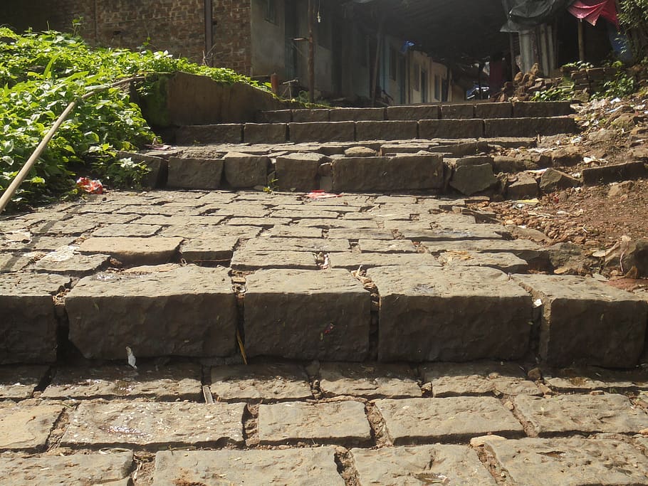 steps, stone, aweosme, landscape, architecture, built structure HD wallpaper