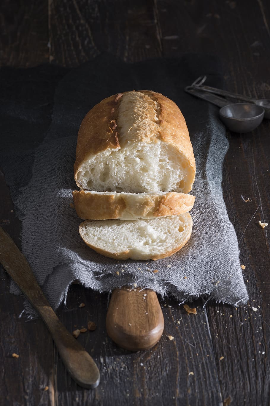 bread, wheat, food, dining, food and drink, wood - material HD wallpaper