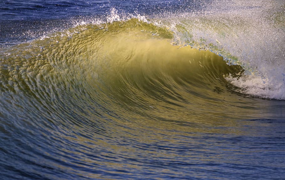 ocean waves during daytime, outdoors, nature, sea, water, sea waves HD wallpaper
