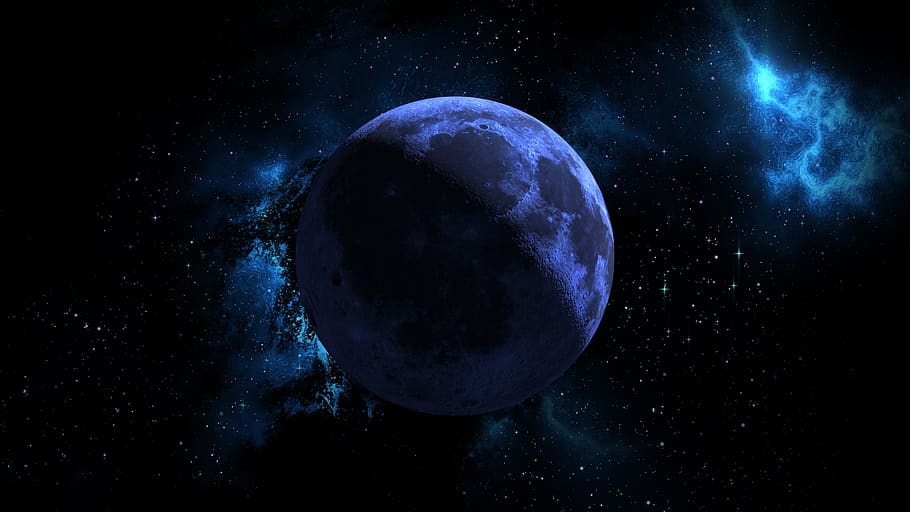 astronomy, space, moon, galaxy, planet, star, cosmos, universe HD wallpaper