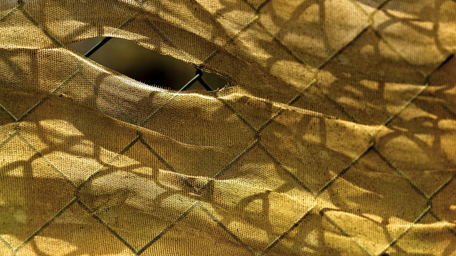 brown textile, closeup, macro, net, fence, fabric, surface, texture HD wallpaper