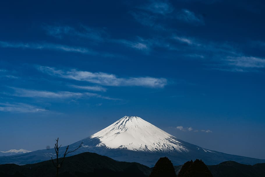 Mt. Fuji, Japan, mountain, sky, scenics - nature, cloud - sky HD wallpaper