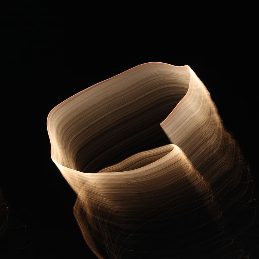 brown silk, black background, studio shot, indoors, close-up HD wallpaper