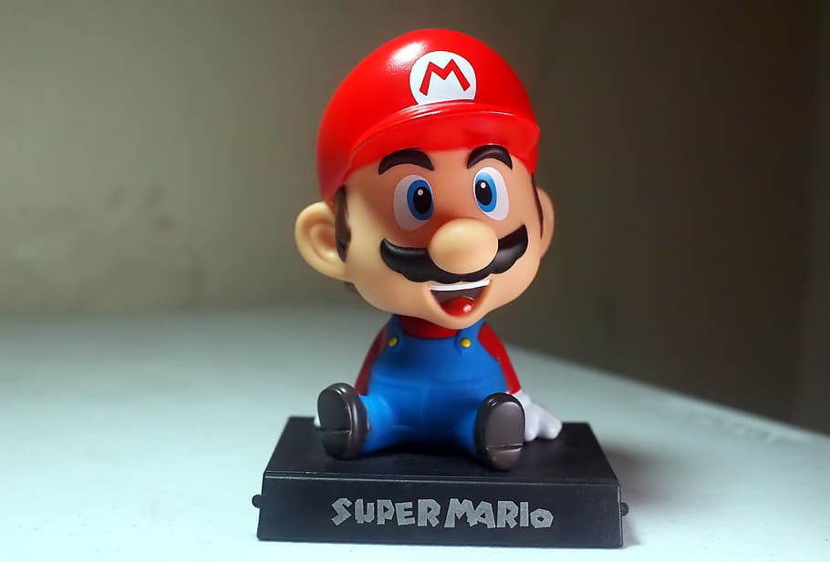 mario, brothers, toy, action, figure, cartoon, anime, video
