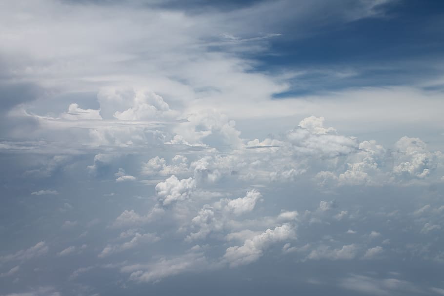 sky, clouds, nature, cloud - sky, beauty in nature, scenics - nature HD wallpaper