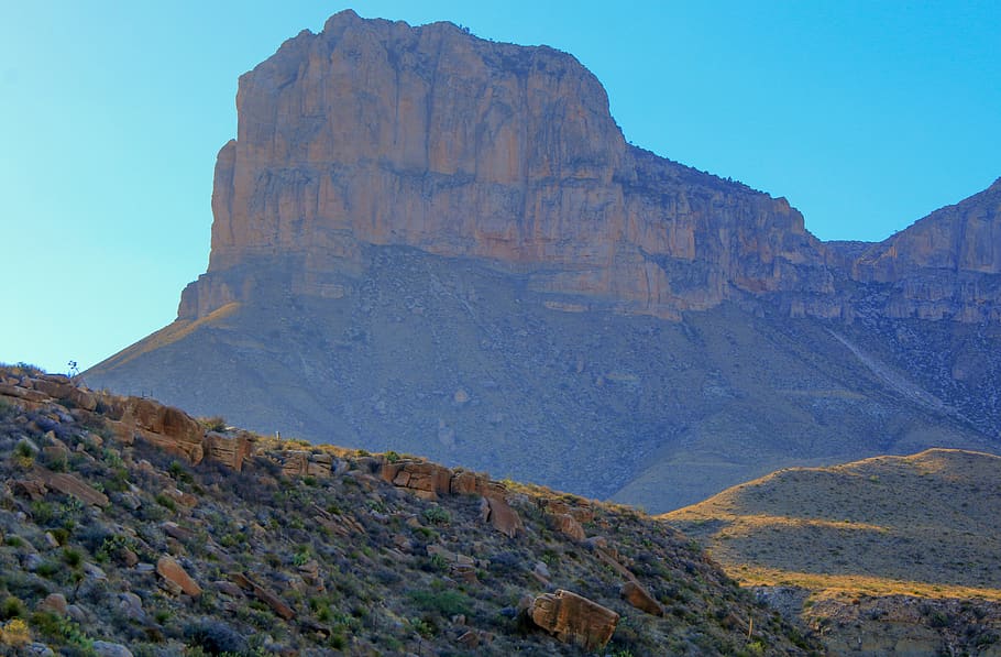 guadalupe mountains national park, desert, wash, rock, rock - object, HD wallpaper