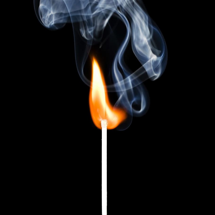 fire, flame, flaming, flare, gas, glow, head, heat, hot, idea HD wallpaper