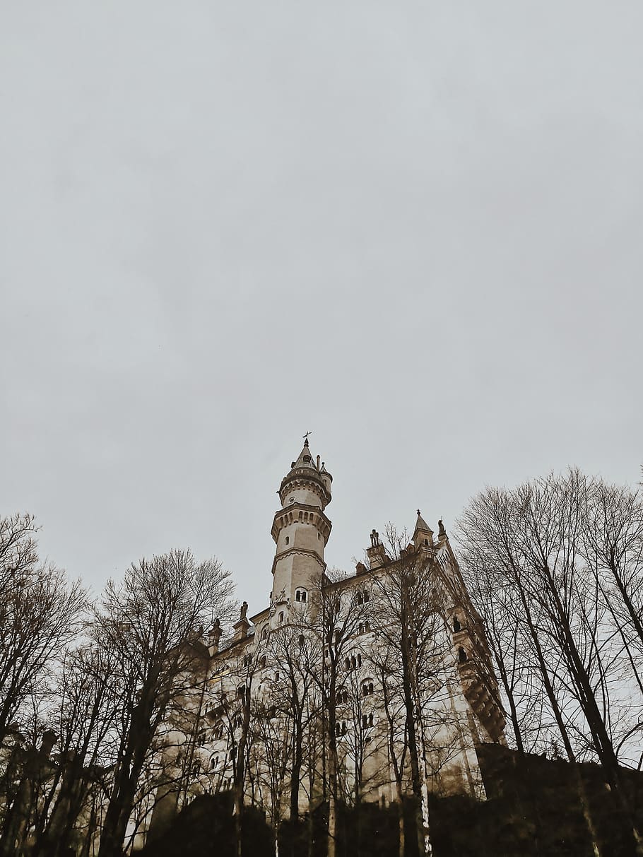 architecture, building, tower, steeple, spire, castle, urban HD wallpaper