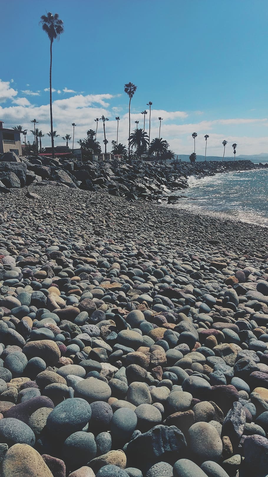 mexico, ensenada, rock, water, sky, solid, rock - object, sea HD wallpaper