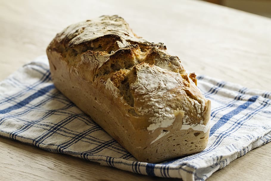 loaf bread, food and drink, indoors, freshness, close-up, wood - material HD wallpaper