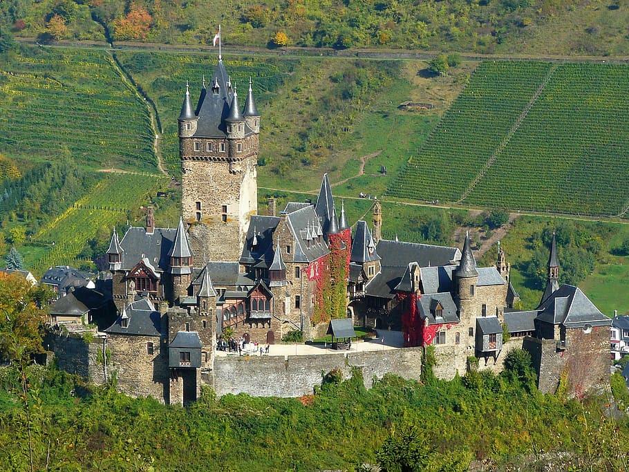 castle, building, construction, design, architecture, built structure HD wallpaper
