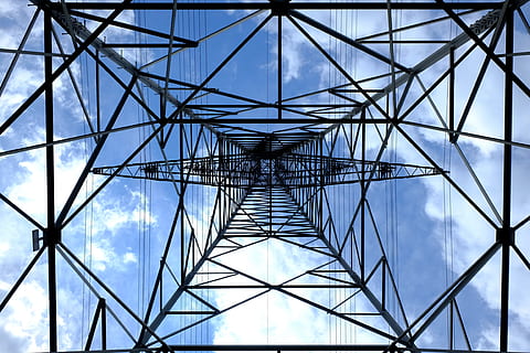 Low Angle Photograph of Black Metal Tower Satellite during Daytime HD wallpaper