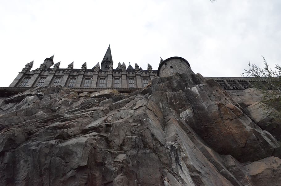 orlando, united states, hogwarts castle, dumbledore, snape, HD wallpaper