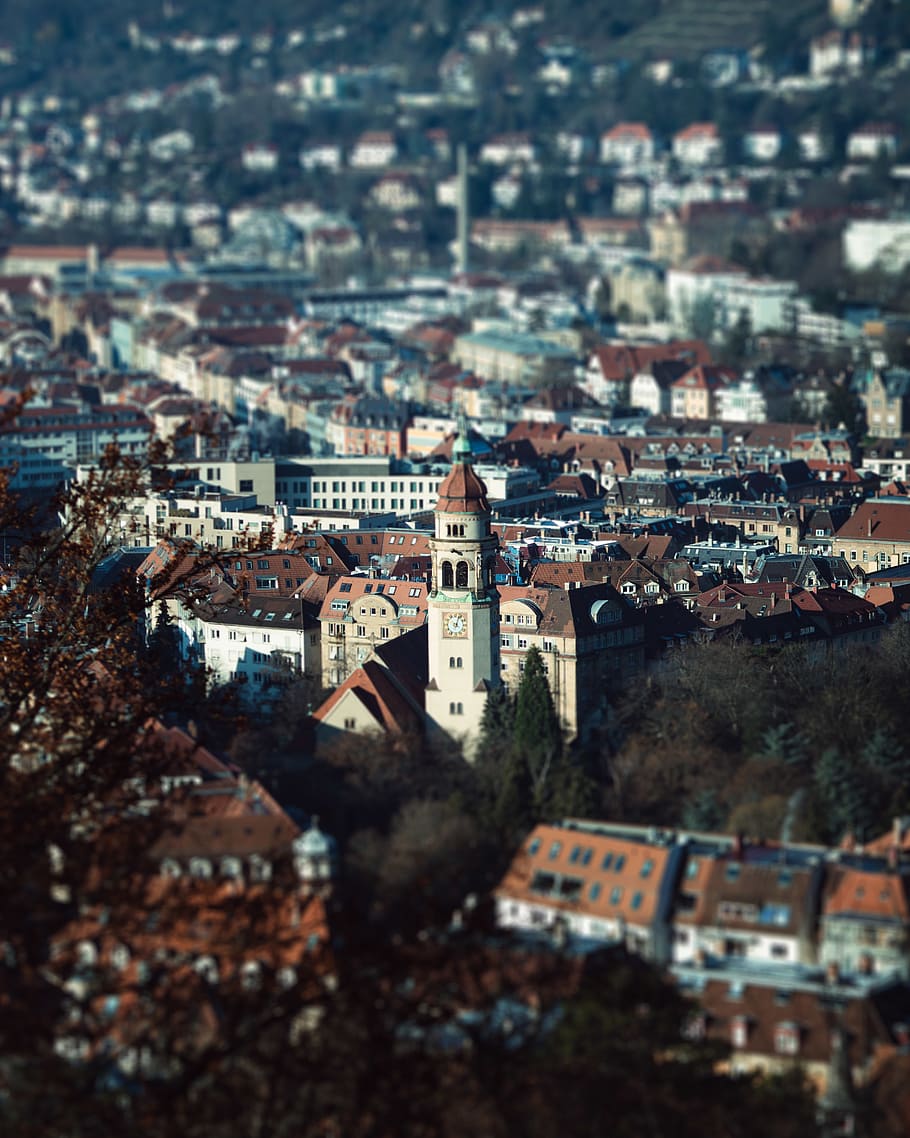 city skyline, landscape, nature, outdoors, scenery, aerial view HD wallpaper