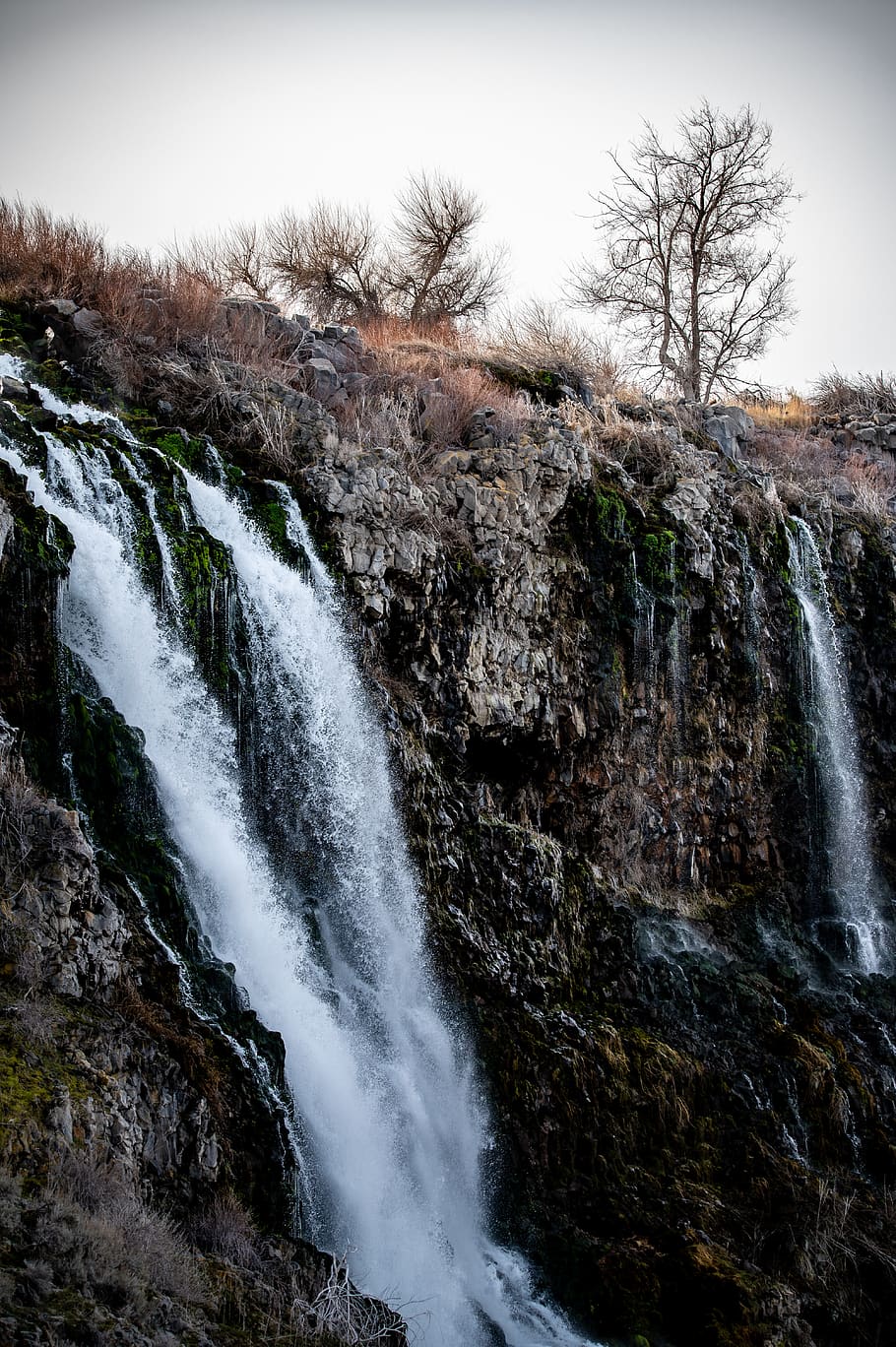 Photo of Waterfalls, cascade, environment, landscape, nature HD wallpaper
