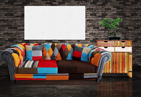 mockup, wall display, guide, hippie, furniture, room, photo frame HD wallpaper