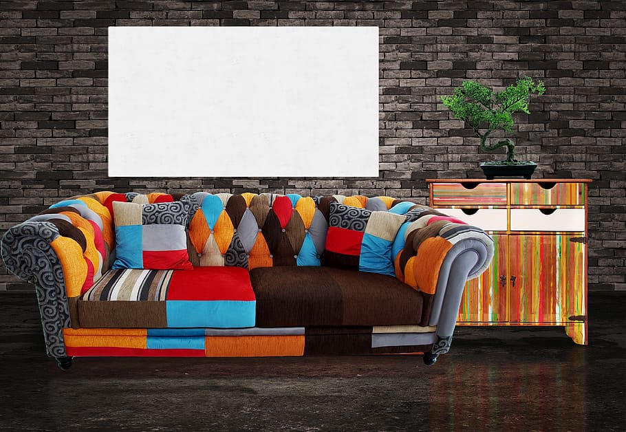 mockup, wall display, guide, hippie, furniture, room, photo frame HD wallpaper