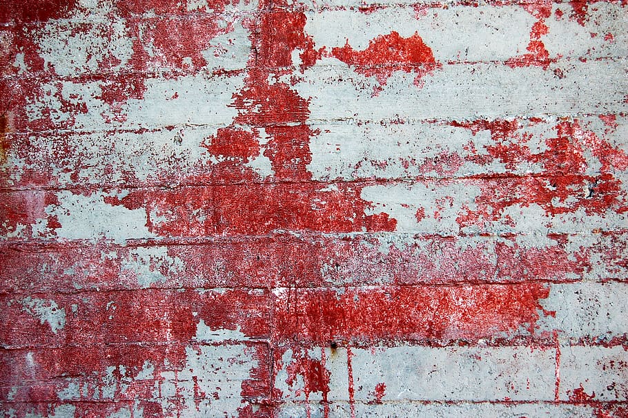 greece, oia, wall, bricks, concrete, cement, red, abstract HD wallpaper