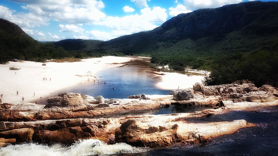 brazil, conselheiro mata, water, mountain, scenics - nature HD wallpaper