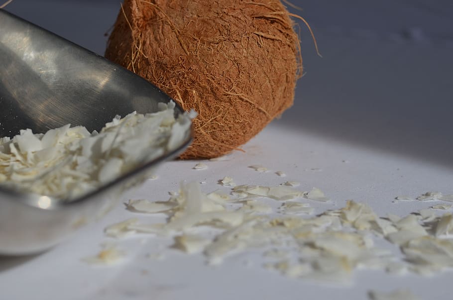 coconut, bake, cake, delicious, sweet, food, pastries, confectionery HD wallpaper
