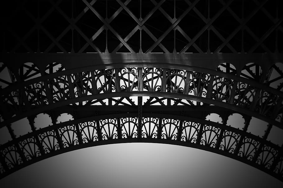 grey building photography, architecture, built structure, pattern HD wallpaper