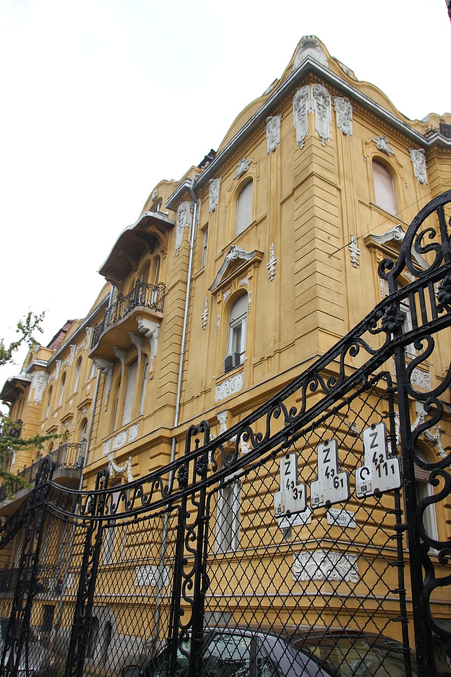 Budapest, house, built structure, architecture, building exterior HD wallpaper