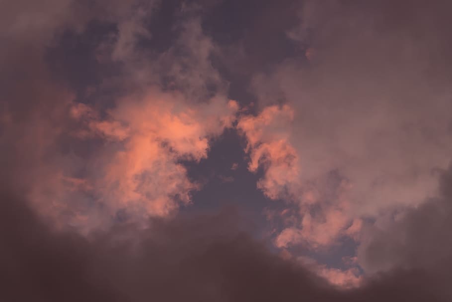 sunset, sky, clouds, weather, grey, dramatic, storm, australia HD wallpaper