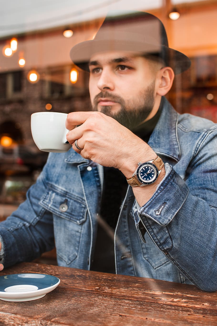 hat, person, human, apparel, clothing, wristwatch, vancouver HD wallpaper