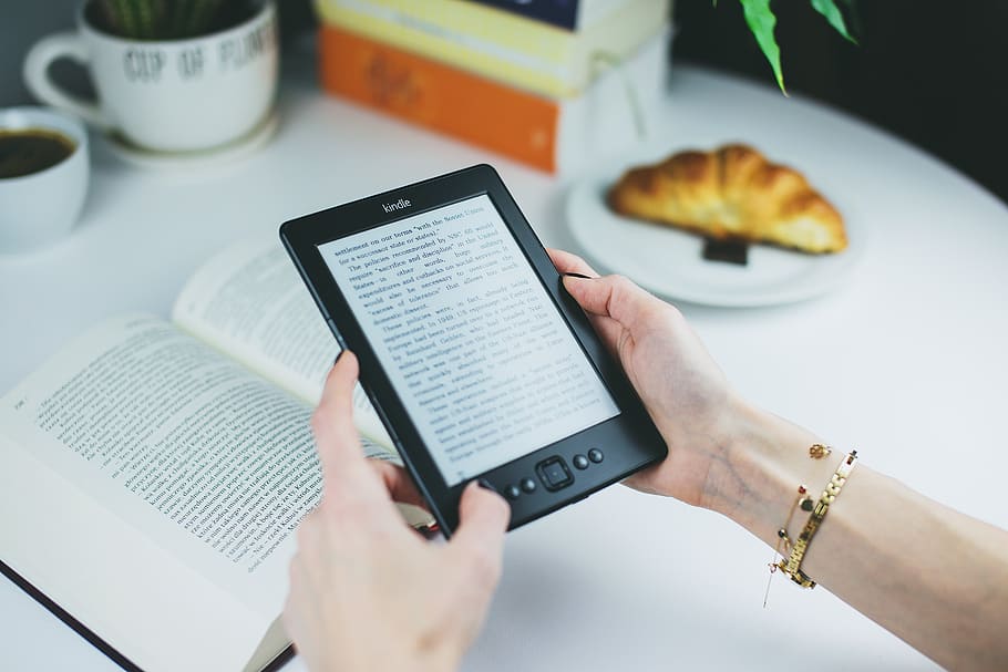 kindle, book, reading, study, learning, education, business HD wallpaper