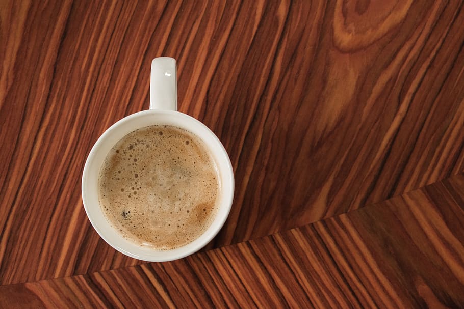 coffe, brake, wood, table, cup, chill, food and drink, refreshment HD wallpaper