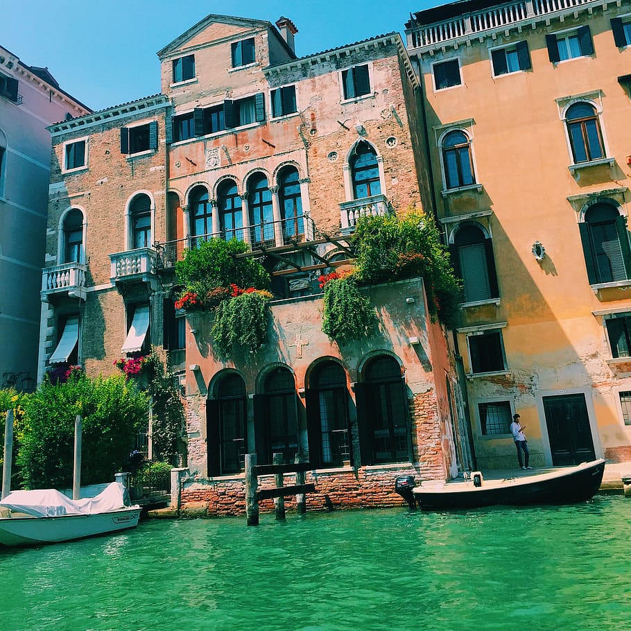 italy, venice, built structure, architecture, building exterior HD wallpaper