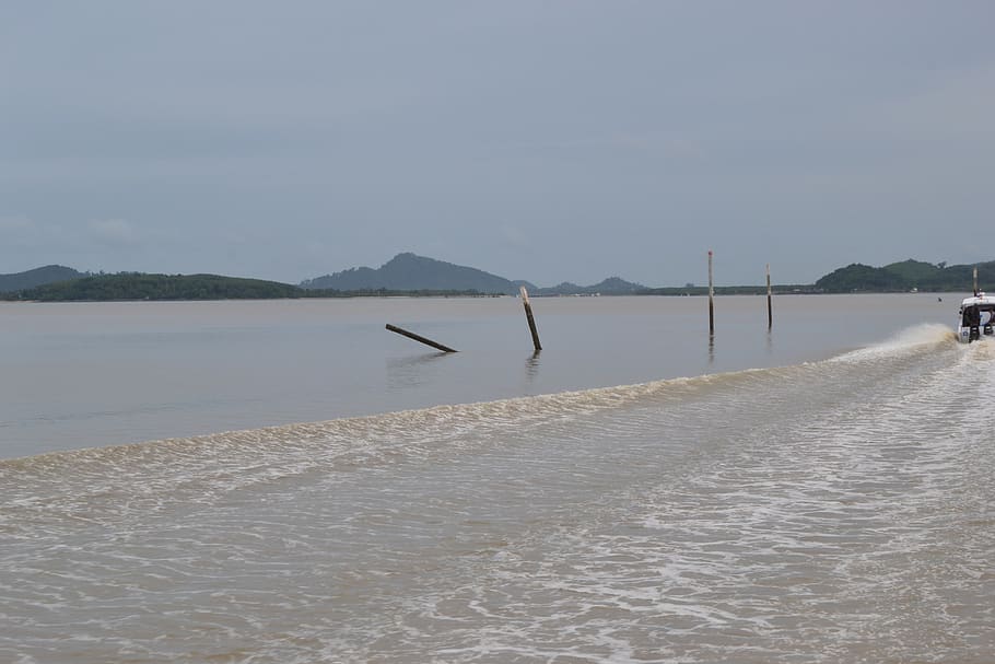 thailand, beach, landscape, water, sky, beauty in nature, scenics - nature HD wallpaper