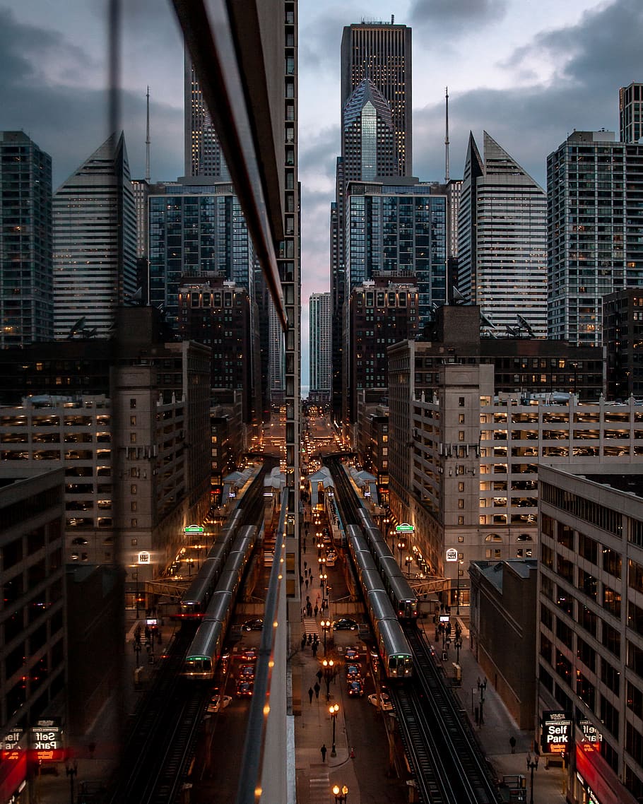 high rise building, architecture, building exterior, city, built structure HD wallpaper