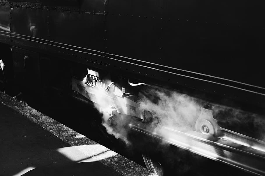 smoke - physical structure, motion, no people, high angle view HD wallpaper