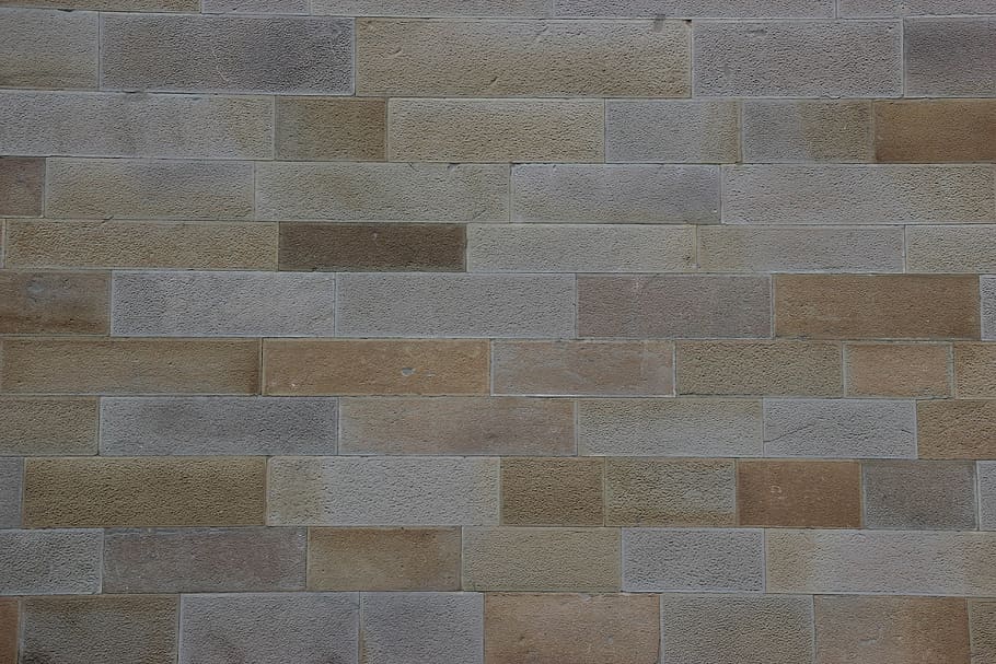 brown concrete brick wall, floor, flooring, rug, tile, slate HD wallpaper
