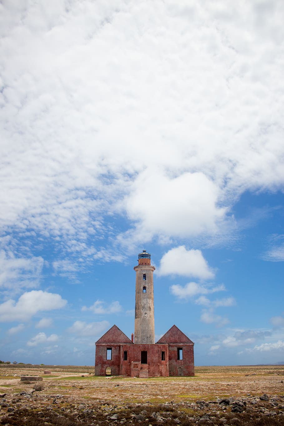 curaçao, little curacao, small, klein, island, lighthouse, HD wallpaper