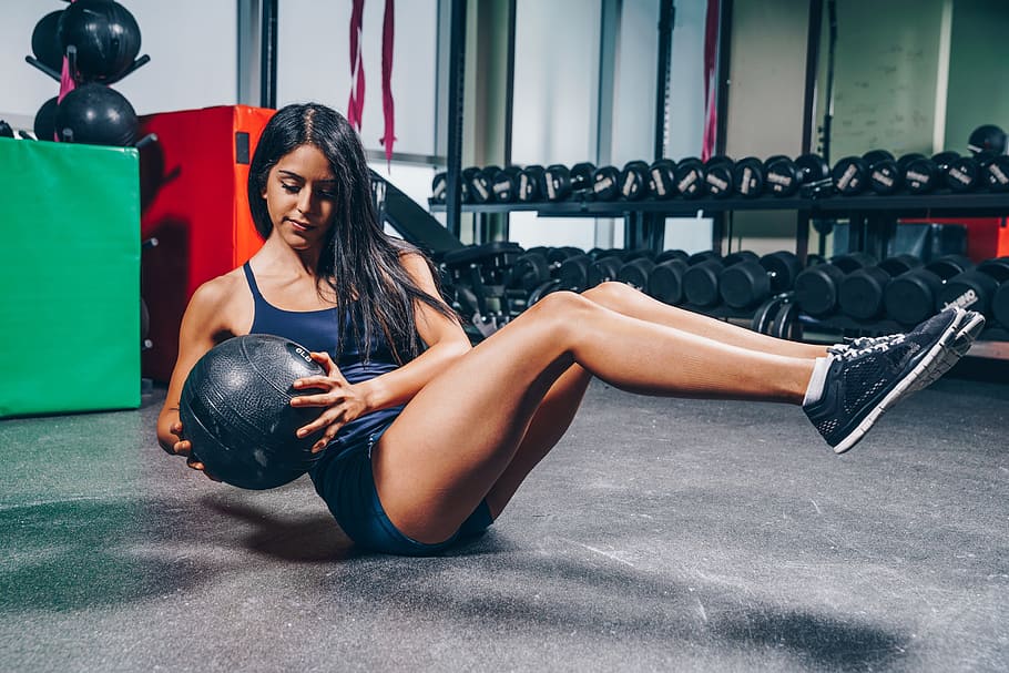 Core Strength Fitness Photo, Women, Sports, Gym, Exercise, Workout